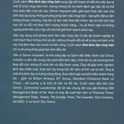 Nhà Lãnh Đạo Nhạy Bén - Cách Để Tạo Ra Một Doanh Nghiệp Nhạy Bén Trong Kỷ Nguyên Kỹ Thuật Số