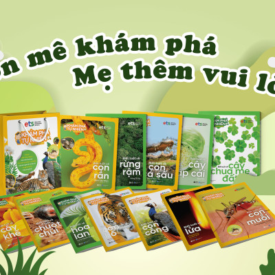 Bộ sách giúp trẻ khám phá thế giới tự nhiên:  ( 12 cuốn ) Khám Phá Tự Nhiên Quanh Em