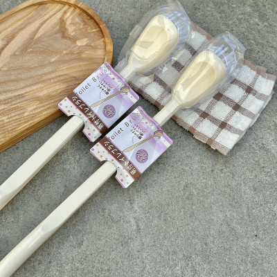 Chổi cọ toilet cán dài, đầu cong Seiwa Pro 40cm