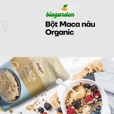 Bột Maca hữu cơ nguyên chất 200g - Dragon Superfoods