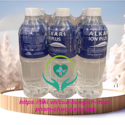 Lốc 6 chai x 510ml- nước điện giải - bổ sung ion , khoáng và vitamin - alkari ion plus