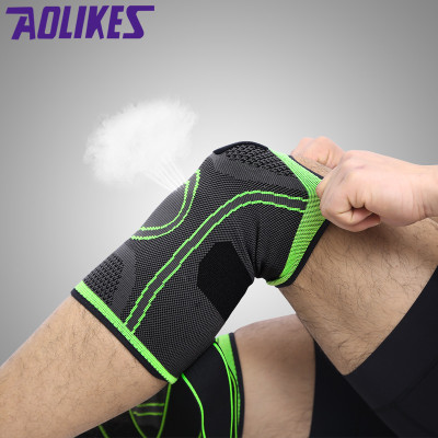 Bộ băng bảo vệ đầu gối AOLIKES A-7720 thiết kế thoáng khí ôm chân breathable sport knee support