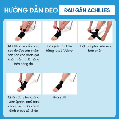 Đai cổ chân Phiten loại cứng AP166003/AP166004/AP166005