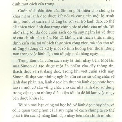 Nhà Lãnh Đạo Nhạy Bén - Cách Để Tạo Ra Một Doanh Nghiệp Nhạy Bén Trong Kỷ Nguyên Kỹ Thuật Số