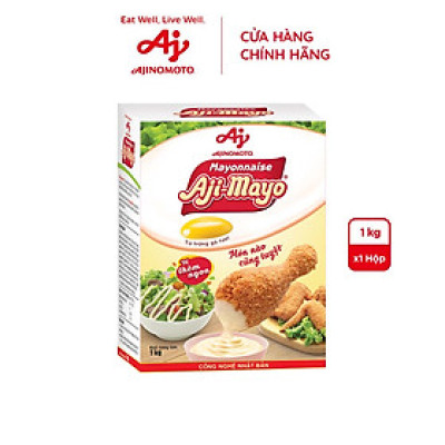 Xốt Mayonnaise Aji-mayo® Vị Nguyên Bản 1kg/Hộp