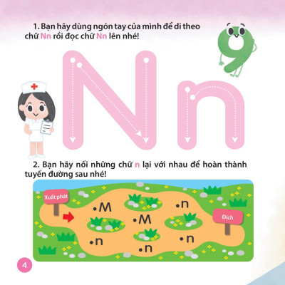 Cùng Con Học Ngữ Âm Tiếng Anh Qua 3 Cấp Độ - Bảng Chữ Cái Từ Nn Đến Zz