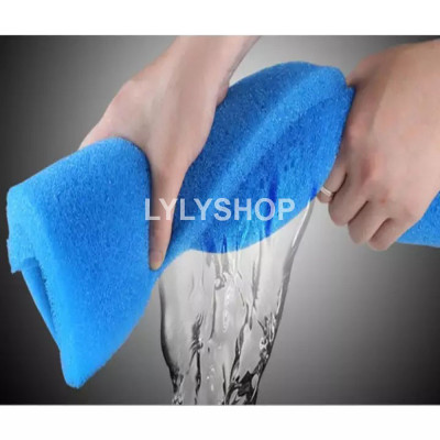 Xốp Lọc Bể Cá 90x 30cm + San Hô Vụn 1KG vật liệu lọc nước, trang trí bể cá