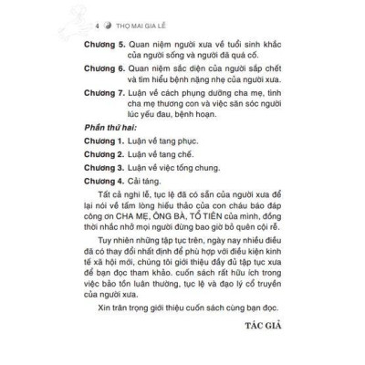 Sách - Thọ Mai Gia Lễ - Phong Tục Dân Gian Về Tục Cưới Hỏi Ma Chay Của Người Việt Nam - Minh Thắng