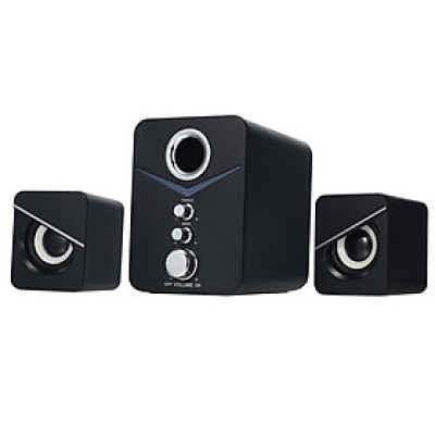 Bộ loa 3 trong 1 SADA D-221 có dây 3.5mm  được hỗ trợ USB Đèn khí quyển cho máy tính để bàn