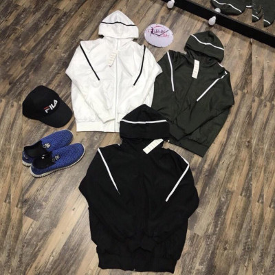  Áo khoác nam Áo khoát nam gió dù 2 lớp chống nắng 1 Line Nhỏ đẹp cá tính đẹp cá tính