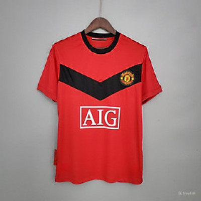 Áo Bóng Đá Retro Manchester United 2009 - Sân Nhà bản cao cấp vải Cotton Polyester