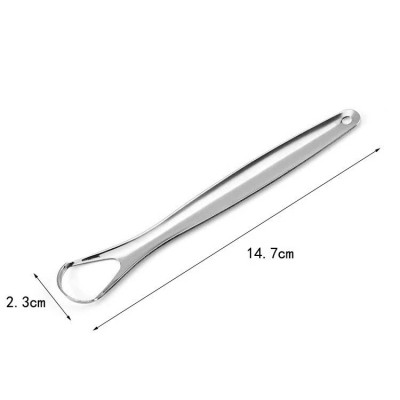 Combo 2 Dụng Cụ Cạo Lưỡi, Vệ Sinh Lưỡi Inox 304 Cao Cấp Sản Xuất Theo Tiêu Chuẩn Xuất Nhật Bản , EU Đảm Bảo An Toàn Tuyệt Đối Cho Người Dùng 