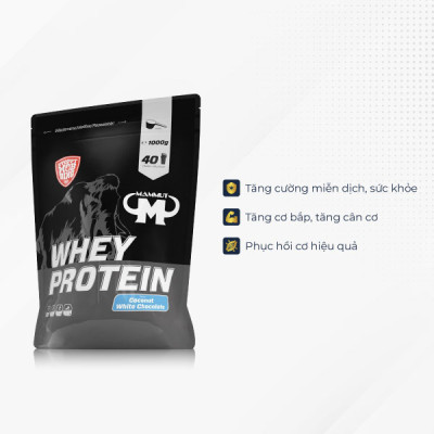 Sữa tăng cơ Mummut Nutrition Whey Protein 1000G - MNWP1000G