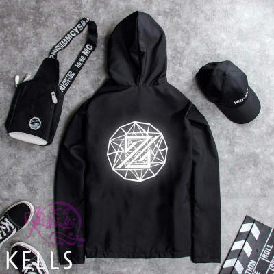 ÁO KHOÁC DÙ 2 Lớp Nam Nữ The Zed Phản Quang M600 Chống Nắng