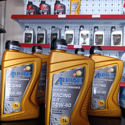 Dầu nhớt Alpine racing 4T 10W40