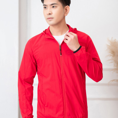 Áo khoác nam 1 lớp Aligro màu đỏ AK1G.4