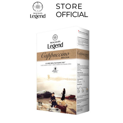 Combo 2 Hộp Cà Phê Trung Nguyên Legend Cappuccino Mocha – Hộp 12 Gói – Cà Phê Vị Mocha Ngọt Đắng, Đậm Đà Cảm Xúc