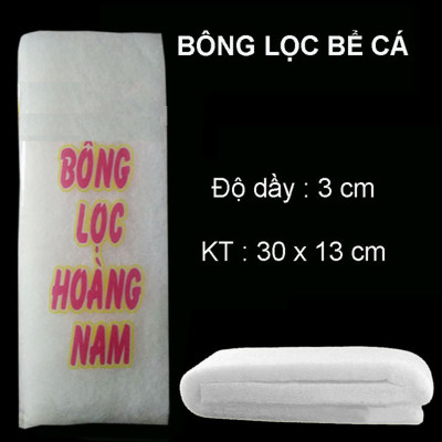 Xốp Lọc 90x30cm & 4 Bông Lọc 60x13cm | Vật Liệu Lọc Nước Hồ Cá Hiệu Quả