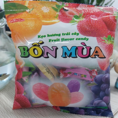 Combo 3 Kẹo Cứng Trái Cây Bốn Mùa Bibica 70g
