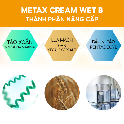 Dưỡng Thể Thư Giãn Phiten Metax Cream Wet B 65g