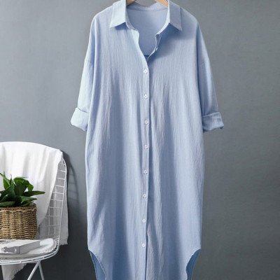 Đầm suông cổ sơ mi Haint Boutique