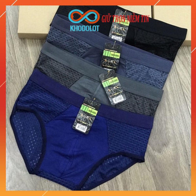 Quần lót nam Tam giác thông hơi 304 cao cấp, Sịp chéo sexy chất đẹp xuất nhật