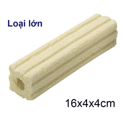 10 Thanh sứ lọc hoa mai LOẠI TO 16X4X4cm vật liệu lọc nước bể cá cao cấp