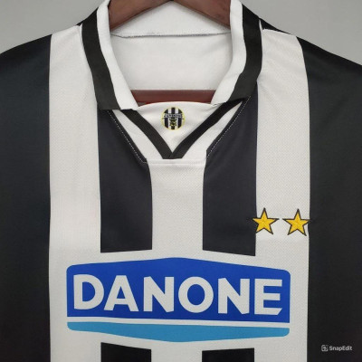 Áo Bóng Đá Retro Juventus 1994 - Sân Nhà bản cao cấp vải Cotton Polyester