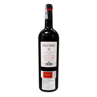 Rượu vang đỏ Tây Ban Nha Tinto Figuero 12 Crianza 750ml 14% nhập khẩu - Hàng chính hãng