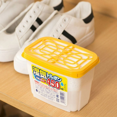 Combo 03 Set Hộp hút ẩm, khử mùi Kokubo 450ml - Nội địa Nhật Bản (03 hộp/Set)