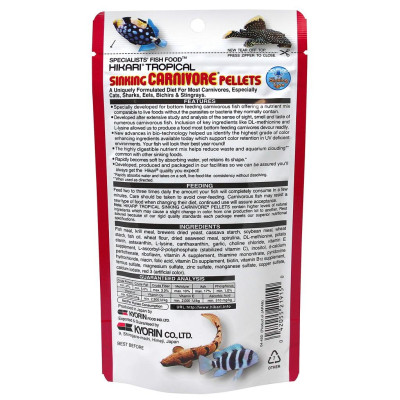 Thức Ăn Pleco Hikari - Thức ăn cá pleco cao cấp - cá chuột - pleco - cá tầng đáy