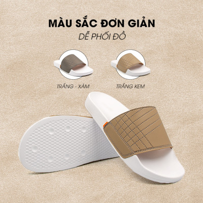 Tomoyo Dép Quai Ngang Da Microfiber Siêu Nhẹ TMD31504