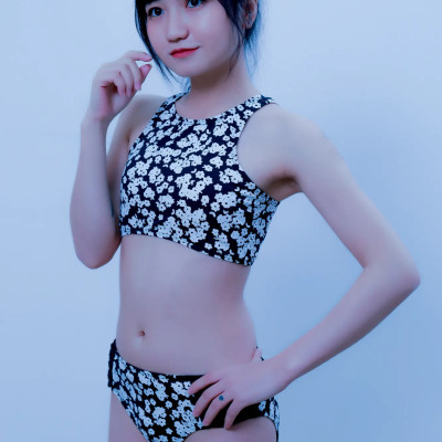 Quần Bikini LMcation Lena - Hoa Nhí Đen Trắng