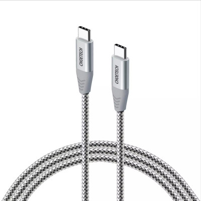 Bộ Củ Sạc Nhanh Type C 40W, Sạc 2 Cổng 20W Cho iPhone 15, iP16, Cho SamSung PPS 25W CHOETECH Q5006 Và Cáp CC0005-S - Hàng Chính Hãng