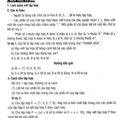 Hướng Dẫn Học Và Phương Pháp Giải Toán 6 - Tập 1 (Bám Sát SGK Chân Trời Sáng Tạo) _HA