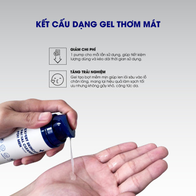 Gel Rửa Mặt Nam Sạch Nhờn, Sáng Da Expert Skincare Premium