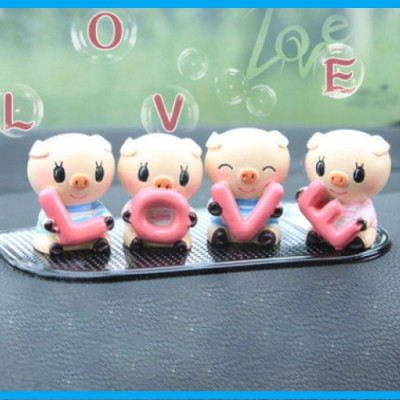 Combo 4 Chú Tiểu Trang Trí Bàn Làm Việc , Xe Hơi PaKaSa Nhiều Mẫu - Chính Hãng 