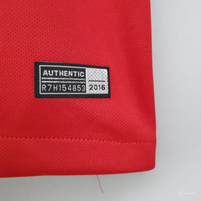 Áo Bóng Đá Retro Tuyển Bồ Đào Nha 2016 - Sân Nhà bản cao cấp vải Cotton Polyester