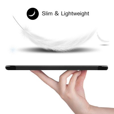 Case bao da chống sốc cho Samsung Galaxy Tab S5e (T720 / T725) 10.5 inch hiệu HOTCASE thiết kế siêu mỏng hỗ trợ Smartsleep, gập nhiều tư thế, mặt da siêu mịn - hàng nhập khẩu