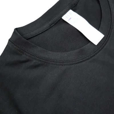 Áo thun nam nữ 80% Cotton Black23