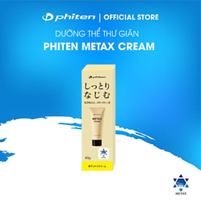 Dưỡng Thể Thư Giãn Phiten Metax Cream Wet B 65g