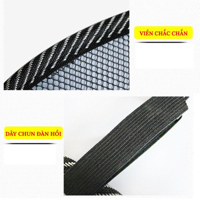 Bộ Lót Ghế Tựa Lưng Ô Tô Lưới Trúc Massage Lưng Chống Mỏi, Chống Nóng Hiệu Quả - 1 Chiếc.