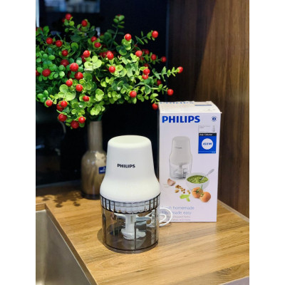 Máy xay thịt, rau củ gia vị Philips HR1393, công suất 450W, bảo hành 2 năm | Hàng chính hãng