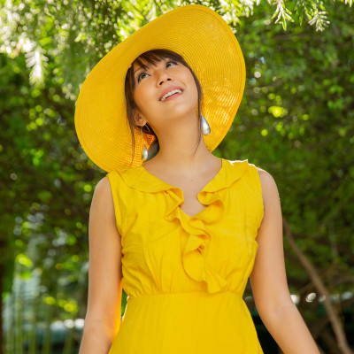 Đầm Maxi Đầm Dài Cao Cấp Thời trang thiết kế Hity DRE090 (Vàng Mù Tạt Mustard)