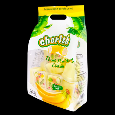 Thạch Pudding Cherish Vị Chuối 850,5G