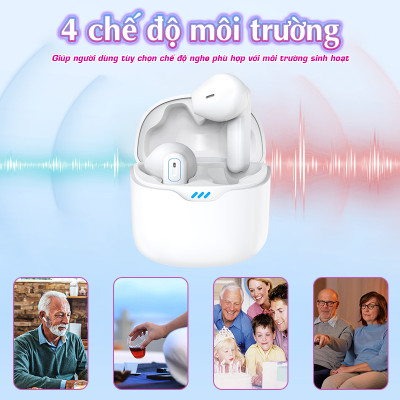 Máy trợ thính Funmic EN-IA102D - Kết nối Bluetooth thông minh