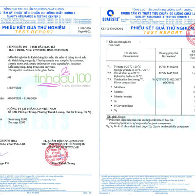 Tinh dầu bạc hà nguyên chất thơm mát, khử mùi, đuổi chuột