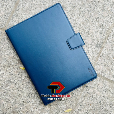 Bao da dạng ví cho iPad Gen 10 2022 10.9inch, iPad 10 hiệu Hanman có quai cài - hàng chính hãng