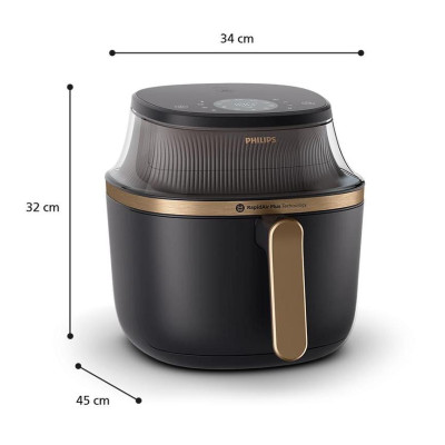 Nồi Chiên Không Dầu Philips NA342 – Dung Tích 7.2L | Hàng Chính Hãng