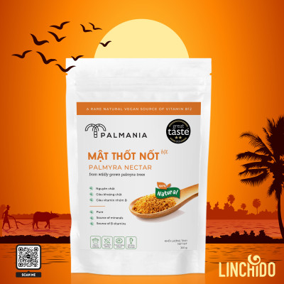 [ COMBO 5 GÓI ] Mật thốt nốt bột PALMANIA | Nguyên Chất, Tự Nhiên (300 GRAM)
